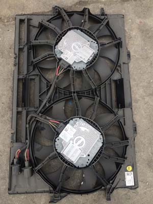 audi a6 2014-2016 çıkma yedek fan seti